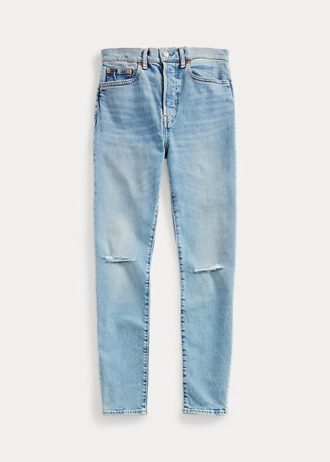 AZURE Ralph Lauren Callen High-Rise Slim Jeans för kvinnor
