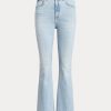 AZURE Ralph Lauren Sharona Crop Flare Jeans för kvinnor