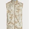 Beige herr Ralph Lauren GolfGolf-camo Vattenavvisande packbar Gilet Jackor Beige herr Ralph Lauren GolfGolf-camo Vattenavvisande packbar Gilet Jackor