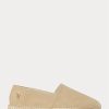 Beige Ralph Lauren Cevio Espadrille i mocka för män Beige Ralph Lauren Cevio Espadrille i mocka för män