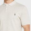 Beige Ralph Lauren Essential pikétröjor för män Beige Ralph Lauren Essential pikétröjor för män