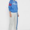 Beige Ralph Lauren sidrandiga träningsbyxor för kvinnor