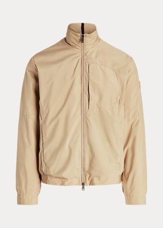 Beige Ralph Lauren vattenavvisande packbara jackor för män