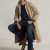 Beige Ralph Lauren vävda vandringsrockar i bomull för män Beige Ralph Lauren vävda vandringsrockar i bomull för män