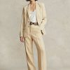 Beige Ralph Lauren YwtVSBWClW byxor för kvinnor Beige Ralph Lauren YwtVSBWClW byxor för kvinnor