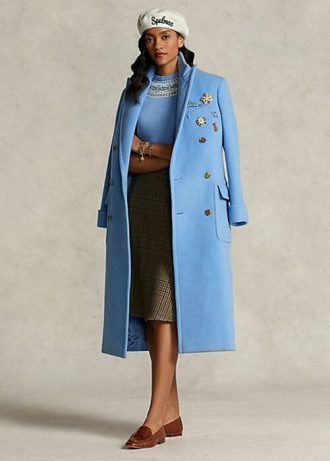 Blå dam Ralph Lauren The Spelman Collection pikérockar