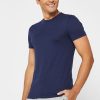 Blå mäns Ralph Lauren 3-pack diverse T-shirts med rund hals
