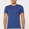 Blå mäns Ralph Lauren 3-pack diverse T-shirts med rund hals