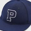 Blå mäns Ralph Lauren-logotyp Curved Peak Hats Blå mäns Ralph Lauren-logotyp Curved Peak Hats