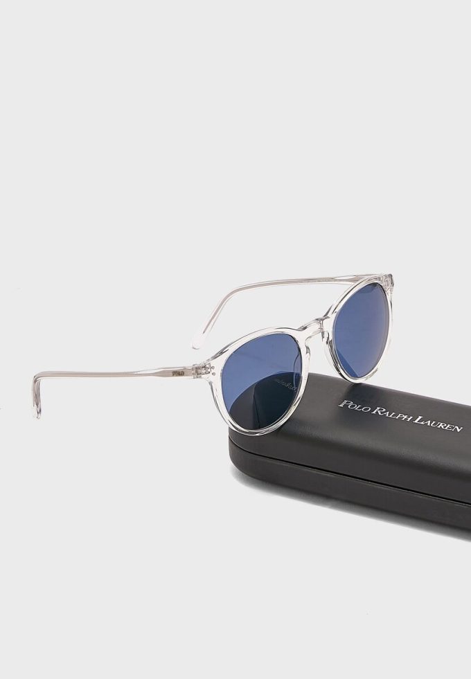 Blå Ralph Lauren 0Ph4110 Wayfarers solglasögon för män Blå Ralph Lauren 0Ph4110 Wayfarers solglasögon för män