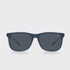 Blå Ralph Lauren 0Ph4186U Wayfarers solglasögon för män