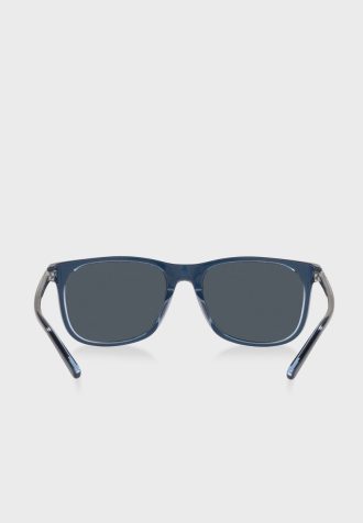 Blå Ralph Lauren 0Ph4186U Wayfarers solglasögon för män