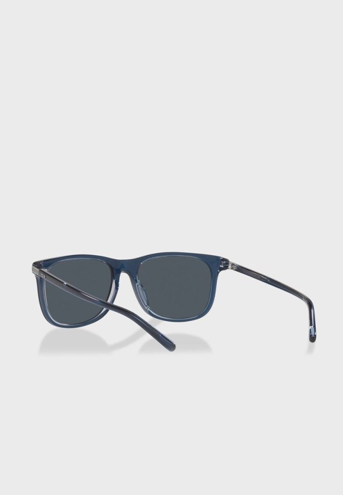 Blå Ralph Lauren 0Ph4186U Wayfarers solglasögon för män