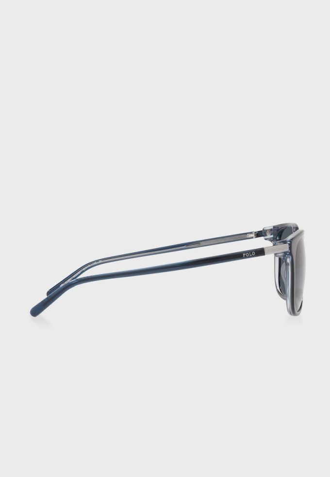 Blå Ralph Lauren 0Ph4186U Wayfarers solglasögon för män