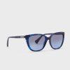 Blå Ralph Lauren 0Ra5274 Wayfarer solglasögon för kvinnor