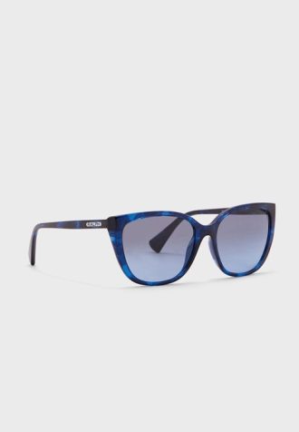 Blå Ralph Lauren 0Ra5274 Wayfarer solglasögon för kvinnor