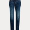 Blå Ralph Lauren 320 Boyfriend Jeans för kvinnor Blå Ralph Lauren 320 Boyfriend Jeans för kvinnor