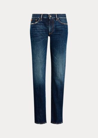 Blå Ralph Lauren 320 Boyfriend Jeans för kvinnor