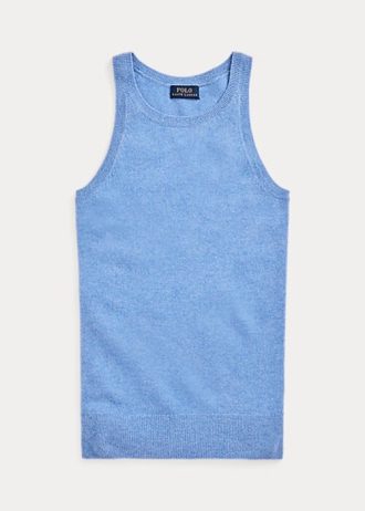 Blå Ralph Lauren Cashmere tankar för kvinnor