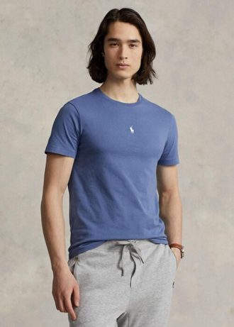 bl ralph lauren custom slim fit t shirts med rund hals fr mn 1 2 330x461 - Bl&aring; Ralph Lauren Custom Slim Fit T-shirts med rund hals f&ouml;r m&auml;n