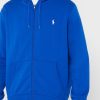 Blå Ralph Lauren Essential hoodie för män Blå Ralph Lauren Essential hoodie för män