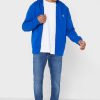 Blå Ralph Lauren Essential hoodie för män Blå Ralph Lauren Essential hoodie för män