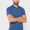 Blå Ralph Lauren Essential pikétröjor för män