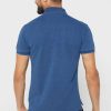 Blå Ralph Lauren Essential pikétröjor för män