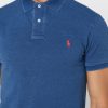 Blå Ralph Lauren Essential pikétröjor för män