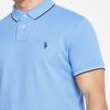 Blå Ralph Lauren Essential pikétröjor för män