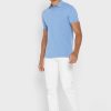 Blå Ralph Lauren Essential pikétröjor för män