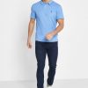 Blå Ralph Lauren Essential pikétröjor för män