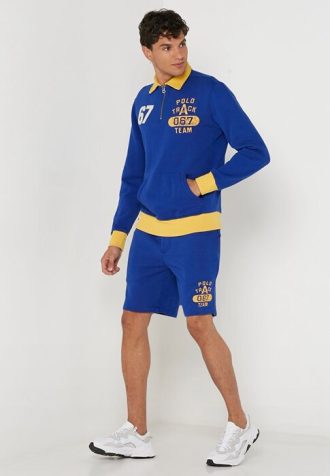 Blå Ralph Lauren Essential-shorts för män