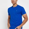 Blå Ralph Lauren Essential T-shirts med rund hals för män