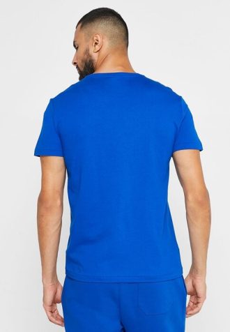 Blå Ralph Lauren Essential T-shirts med rund hals för män
