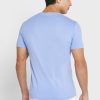 Blå Ralph Lauren Essential T-shirts med rund hals för män Blå Ralph Lauren Essential T-shirts med rund hals för män