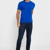 Blå Ralph Lauren Essential T-shirts med rund hals för män
