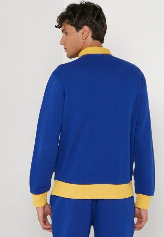 Blå Ralph Lauren Essential tröja för män