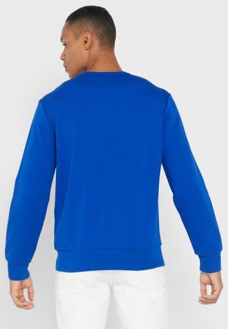 Blå Ralph Lauren Essential tröja för män