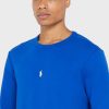 Blå Ralph Lauren Essential tröja för män Blå Ralph Lauren Essential tröja för män