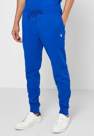 Blå Ralph Lauren Essential träningsbyxor för män