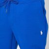 Blå Ralph Lauren Essential träningsbyxor för män Blå Ralph Lauren Essential träningsbyxor för män