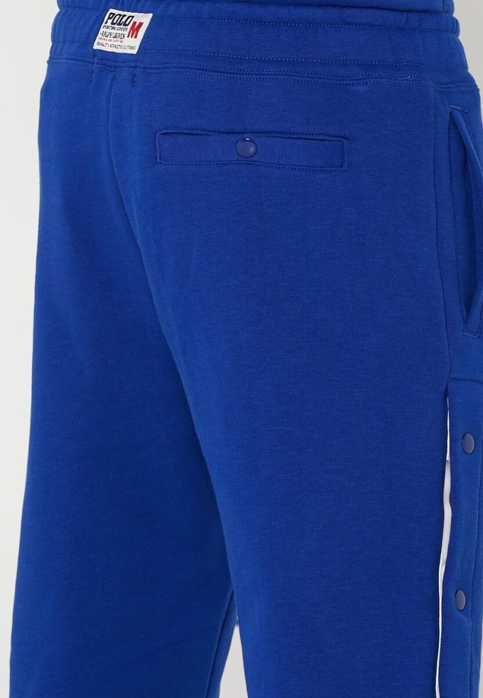 Blå Ralph Lauren Essential träningsbyxor för män Blå Ralph Lauren Essential träningsbyxor för män