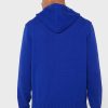 Blå Ralph Lauren grafisk luvtröja för män Blå Ralph Lauren grafisk luvtröja för män