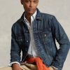 Blå Ralph Lauren jeansjackor för män Blå Ralph Lauren jeansjackor för män