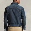 Blå Ralph Lauren jeansjackor för män Blå Ralph Lauren jeansjackor för män
