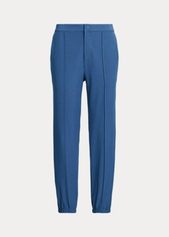 Blå Ralph Lauren joggingbyxor med fyrvägsstretch för kvinnor