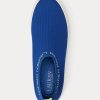 Blå Ralph Lauren Jordyn Slip-On Sneakers för kvinnor