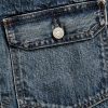 Blå Ralph Lauren Overdale Indigo Denim Trucker Jackor för män Blå Ralph Lauren Overdale Indigo Denim Trucker Jackor för män