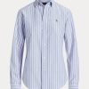 Blå Ralph Lauren Oxford-skjortor med klassisk passform för kvinnor Blå Ralph Lauren Oxford-skjortor med klassisk passform för kvinnor